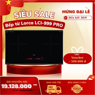 Bếp từ đôi Lorca LCI-999 PRO